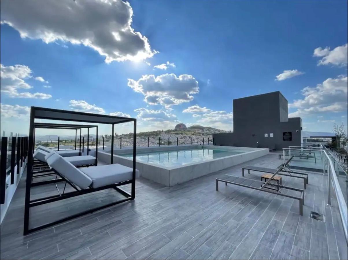 Departamento De Lujo En Con Alberca Panoramica En Zona Metropolitana De Guadalajaraアパートメント エクステリア 写真